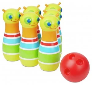 Image of Melissa and Doug Giddy Buggy Bowling Set.