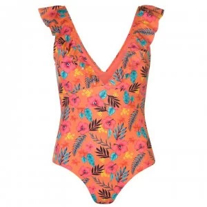 Image of SoulCal Frill Swimsuit Ladies - Floral
