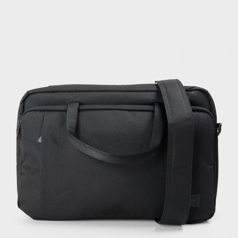 Image of Herschel Supply Co Bowen Tech Technical Fabric Holdall Holdalls One Size Black 71793903000