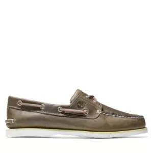 Image of Timberland Classic Boat Shoe For Men In Greige Greige, Size 7