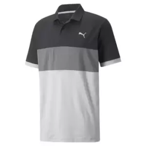 Image of Puma Cloudspun Polo Shirt Mens - Black