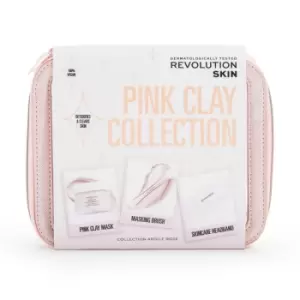Image of Revolution Skincare The Pink Clay Collection Skincare Gift Set
