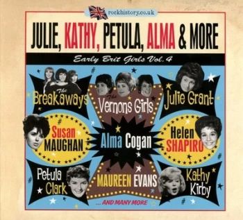 Image of Julie Kathy Petula Alma & More Early Brit Girls - Volume 4 by Various Artists CD Album