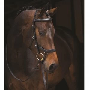 Image of Rambo Micklem Diamante Comp Bridle - Black