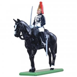 Image of W Britain Blues And Royals Mounted Guard Figure Blue