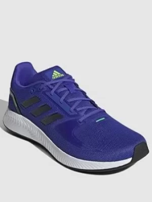 Image of adidas Runfalcon 2.0, Blue/White, Size 11, Men