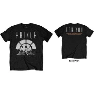 Image of Prince - For You Triple Mens Small T-Shirt - Black