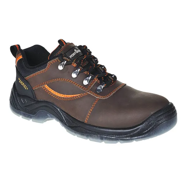 Image of Portwest Steelite Mustang Steel Toe Cap Shoes FW59BRR45 Colour: Brown