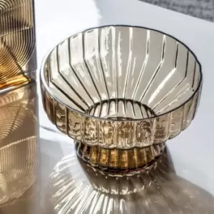 Image of Crossland Grove Syrri Glass Bowl Grey