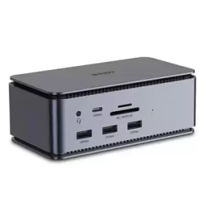 Image of Lindy DST-Pro USB4 Docking Anthracite