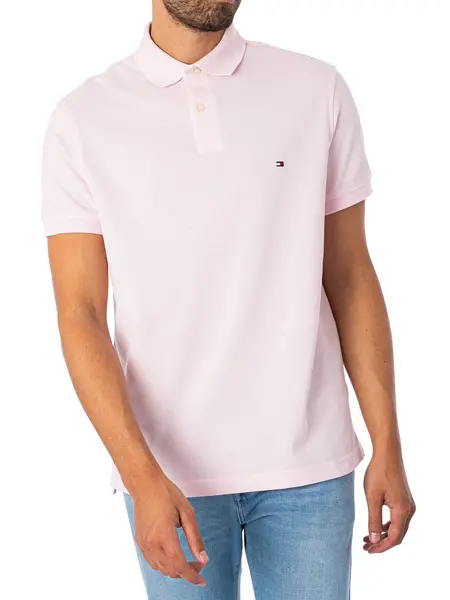 Image of Tommy Hilfiger 1985 Regular Polo Shirt Light Pink L