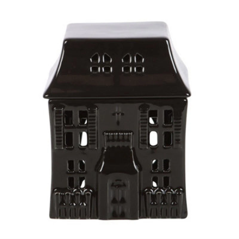 Image of Something Different Something Different Haunted House Oil Burner in Black One Size Unisex 5063425902750