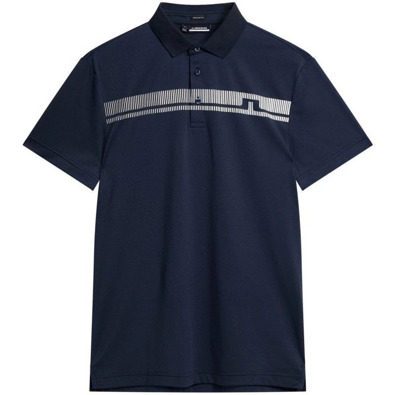 Image of J Lindeberg Regular Fit Polo Shirt Mens - Blue Blue S