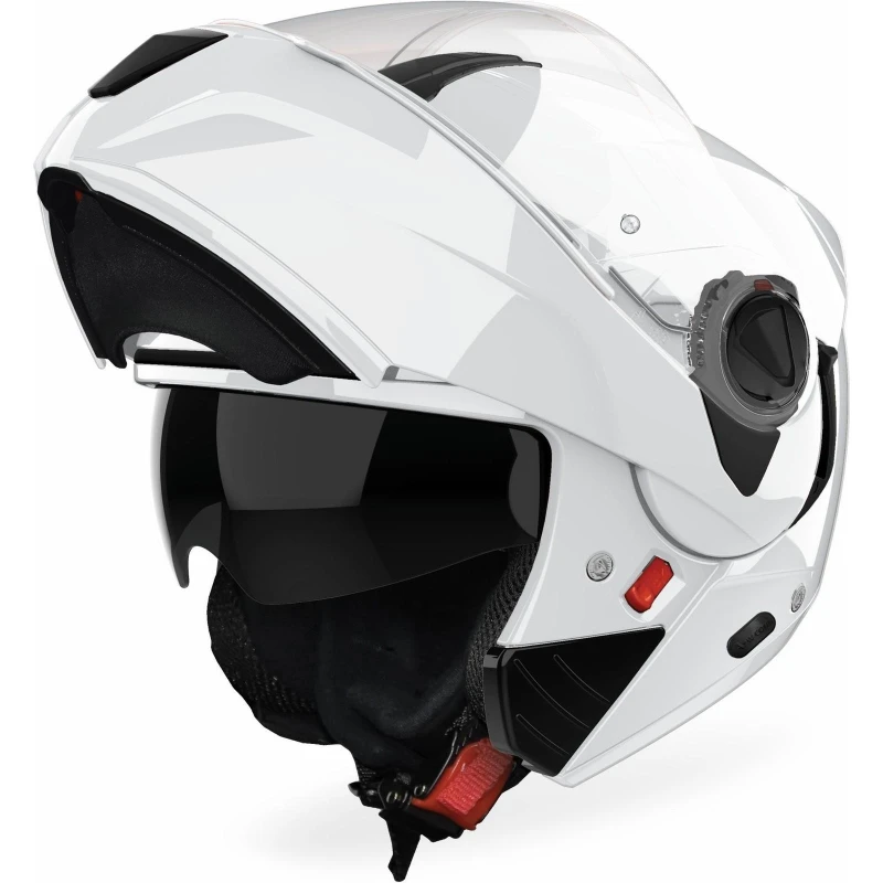 Image of Airoh Specktre Color Flip Front Motorcycle Helmet L White White