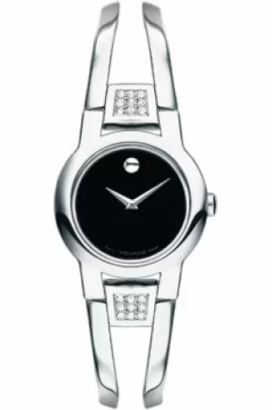 Image of Ladies Movado Amorosa Diamond Watch 0604982