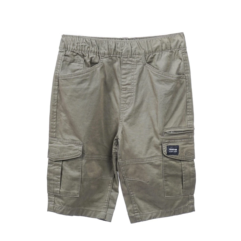 Image of Firetrap Cargo Shorts Juniors - Green Green 7 - 8 Years