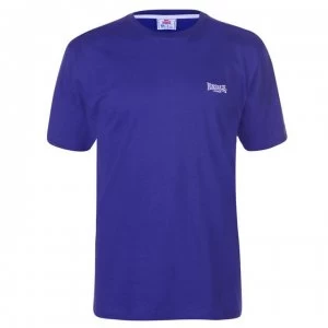 Image of Lonsdale Plain Tee Mens - Navy