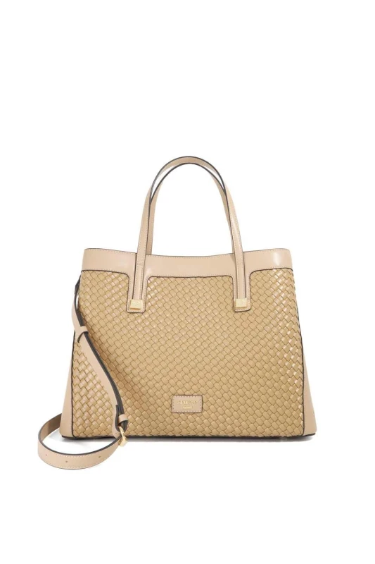 Image of Dune London Womens 'Deave' Tote Bag in Taupe Female