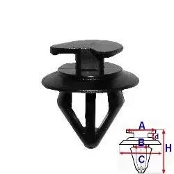 Image of ROMIX Clip BMW B26989