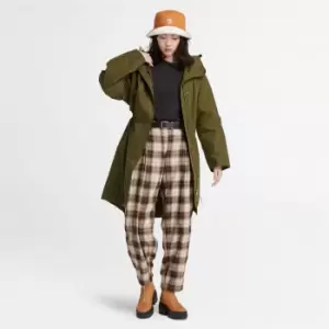 Image of Timberland Fishtail Parka For Her In Green Green, Size S