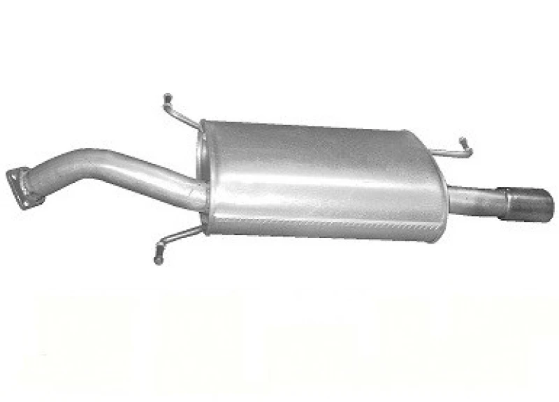 Image of IZAWIT 39.016 Rear silencer Rear End Silencer (3437)
