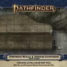 Image of Pathfinder Flip-Tiles: Fortress Walls & Towers Expansion