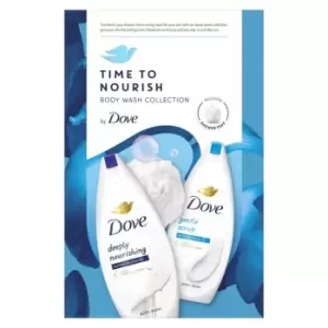 Image of Dove Time to Nourish Body Wash Collection Gift Set, One Size