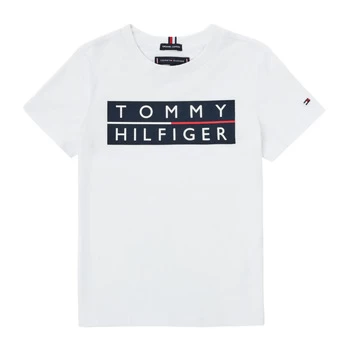 Image of Tommy Hilfiger TERRAD boys's Childrens T shirt in White years,5 years,6 years