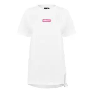 Image of Ellesse Noco Embroidered T-Shirt Womens - White