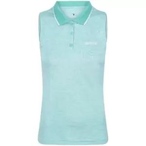 Image of Regatta Womens Tima II Sleeveless Collared Tank Top 14 - Bust 38' (97cm)
