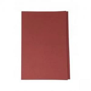 Image of Square Cut Folder Manilla Foolscap 180gsm Red - Pack of 100
