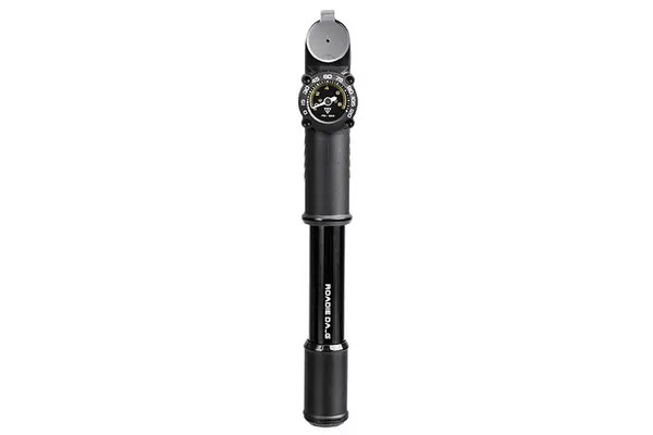 Image of Topeak Roadie DA G Bike Pump Pressure gauge - Black
