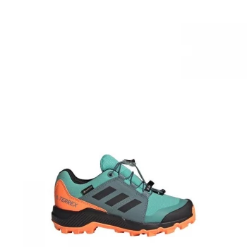 Image of adidas Terrex GORE-TEX Hiking Shoes Kids - Acid Mint / Core Black / Screa