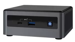Image of Intel NUC NUC10i7FNHN UCFF Black i7-10710U 1.1 GHz