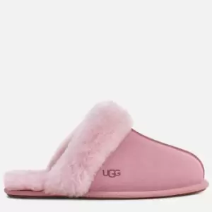 Image of UGG Womens Scuffette Ii Suede/Sheepskin Slippers - Shell - UK 8