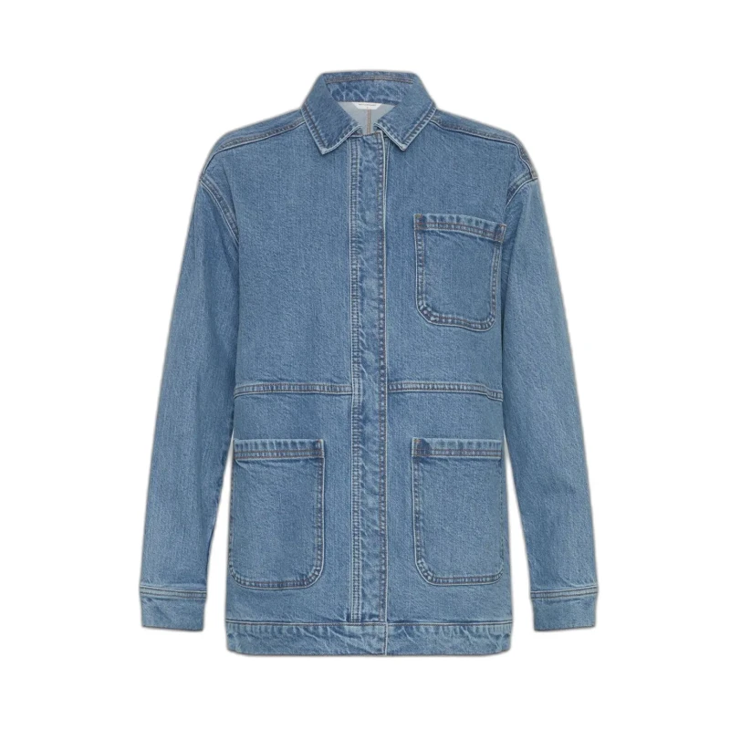 Image of moss copenhagen Womens denim jacket Moss Copenhagen Eli Ada Bleu Female 36/38