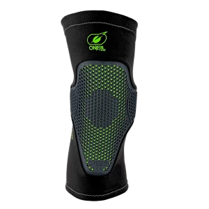 Image of O'Neal Flow Knee Pads Black/Green Small/Medium