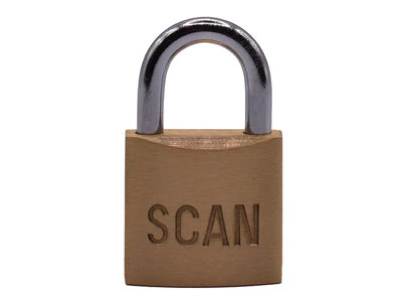 Image of Scan Brass Padlock 25mm Scaplb25