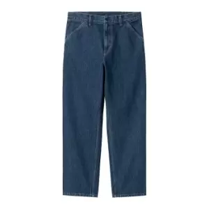 Image of Carhartt Wip Single Knee Pant, Blue
