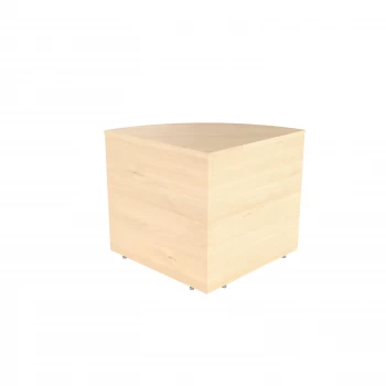 Image of Reception Modular Corner Base Unit - Maple