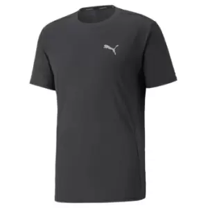 Image of Puma Run Favourite Mens T-Shirt - Black