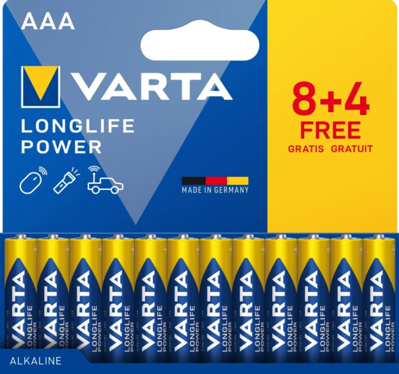 Image of Varta 04903 121 772 household battery Single-use battery AAA Alkaline