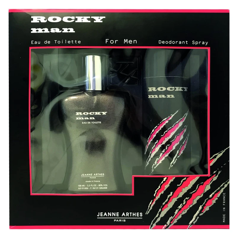 Image of Jeanne Arthes Rocky Man gift set for men