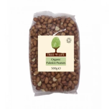 Image of Tree of Life Organic Peanuts - Paleskin - 500g x 6