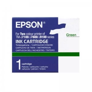 Image of Epson SJIC7G Green Ink Cartridge