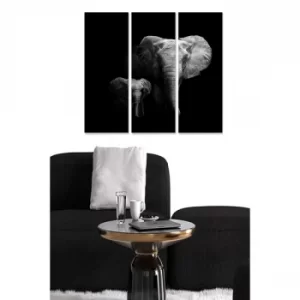 Image of MDF171071117 Multicolor Decorative MDF Painting (3 Pieces)