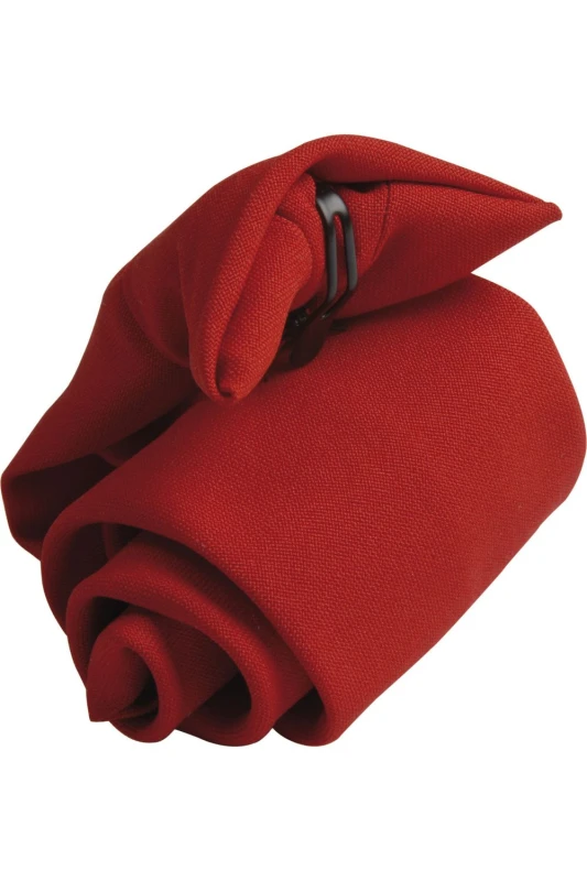 Image of Premier Premier Men Tie - Plain Workwear Clip On Tie in Red Red One Size Male 5055805452535