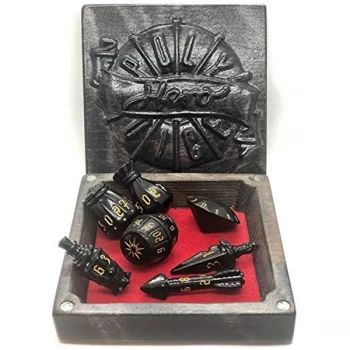 Image of PolyHero Rogue Dice Set - Nightshade