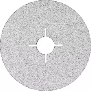 Image of PFERD 64281160 Ceramic grain fiber disc Ø 115mm CO-ALU 60 for soft non-ferrous metals Diameter 115 mm