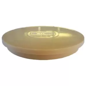 Image of Armeg Solid Board Plug Cap Beige 127mm Pack of 10